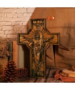 Ascension Jesus Wooden Cross - Christian Home Decor - €43,73 EUR+