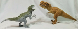 2015 Jurassic World Chomping Jaws T-Rex and Indominus Rex Battle Damage - £19.29 GBP