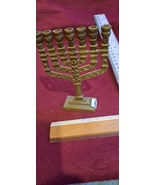 Menorah (Hanukkah) Judaica, iron [JUD10164] - $55.00