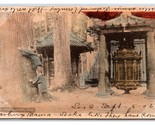 Revolving Lantern Iyeyasu Temple Nikko Japan 1905 UDB Postcard W8 - $5.89