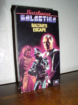 Battlestar Galactica - Baltar&#39;s Escape starring Lorne Greene  (VHS, 1996) - £7.13 GBP