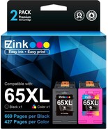 Ink 65XL 65 Ink Cartridge for Envy 5055 Deskjet 3755: Replacement - $424.05 MXN