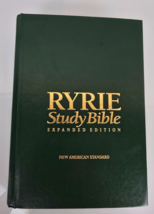 Ryrie Study Bible - NASB - Expanded Ed - Red Letter - Moody Press - 1995 - $22.76