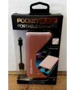 Tzumi - Pocket Juice Portable USB Charger - 8000 mAh 2.4 A Max Output PINK - £15.68 GBP