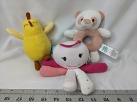 Baby Plush Toy Lot Under the Nile Octopus Carters Bear Manhattan Duck Stuffed - $19.95