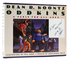 Dean R.  Koontz Stephen King ODDKINS SIGNED A Fable for all Ages 1st Edition 1st - $1,787.44