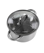 Oster Sangerfield 5 Piece 4 Quart Stainless Steel Dutch Oven with Lid an... - $1,308.33 MXN