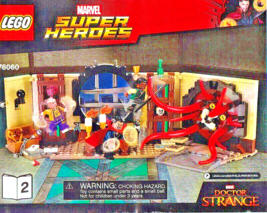 Instruction Book 2 Only For LEGO Doctor Strange&#39;s Sanctum Sanctorum 76060   - £5.01 GBP