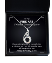 Fine Art Collector Granddaughter Necklace Birthday Gifts - Phoenix Pendant  - £39.05 GBP