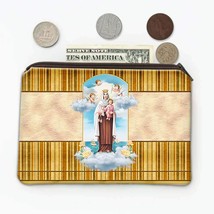 Our Lady of Mount Carmel : Gift Coin Purse Catholic Religious Virgin Saint Mary - £8.05 GBP