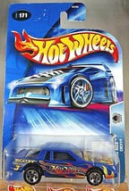 2004 Hot Wheels #171 Track Aces CHEVY Blue w/Chrome 5 Spoke Wheels Thailand - £6.06 GBP