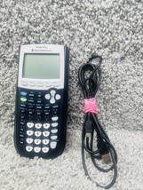 Texas Instruments TI-84 Plus Graphing Calculator With Cover Black Tested - £40.85 GBP