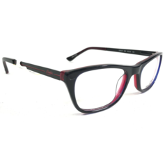 Candies Eyeglasses Frames CA0127 005 Red Black Cat Eye Full Rim 49-18-135 - £31.31 GBP