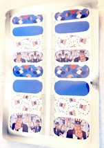 Patriotic Uncle Sam Nail Wraps/ Memorial Day 4th Of July - $1.90