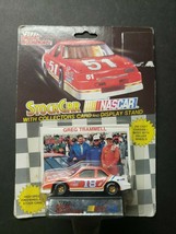 1991 Racing Champions Diecast Stock Nascar Car &amp; Card Greg Trammell #18 ... - £8.63 GBP