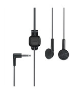 Original OEM Nokia WH-102 HS-125 Black Earbuds 3.5mm Stereo Headset - £2.38 GBP