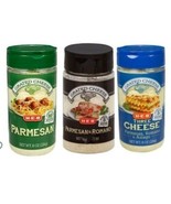 HEB Grated Parmesan Cheese Variety Pack. 3 Flavors 8oz Each. - $38.63 CAD