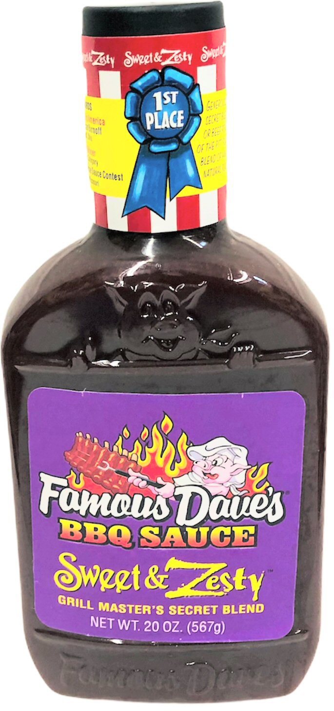 Primary image for Famous Dave's Sweet & Zesty BBQ Sauce - 20oz
