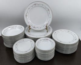 Noritake Fine China Fairmont #6102 60pc Dinnerware Set for 12 - Plates, Bowls - £324.51 GBP