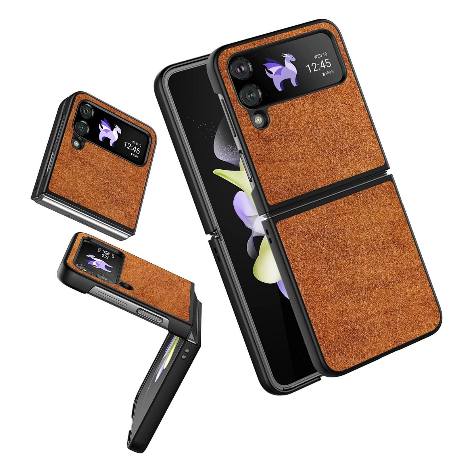 for Samsung Galaxy Z Flip 4 5G Case Galaxy Z Flip 4 PU