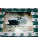 vintage picture of actor James Garner racing his &quot;funny car&quot; - £7.98 GBP