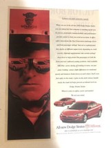 2001 Dodge Stratus Sedan Vintage Print Ad Advertisement pa22 - £4.52 GBP