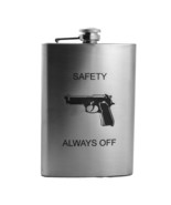 8oz Safety Always Off Flask L1 - $403.41 MXN