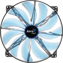 AeroCool Silent Master 200mm Blue LED Cooling Fan EN55642 For Desktop - $37.99