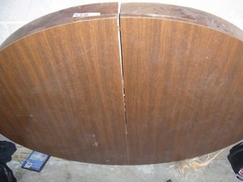 LOCAL PICKUP  Dark Oak Expandable Table Top Missing Legs and Leaves 80386 - $45.02