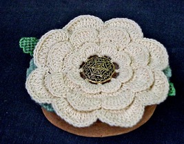 Something Special 10 mesh Plastic Canvas, Crochet Flower, Decorative Button, Box - £16.45 GBP