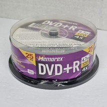 Memorex DVD+R 25 pack - 4.7 GB - 120 minute videos - £13.86 GBP