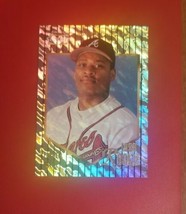 1996 Pinnacle SUMMIT Above And Beyond Terrell Wade ROOKIE RC #185 Atlanta Braves - £1.46 GBP