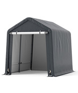6 x 6.5/8 x 6.5 Feet Portable Motorcycle Outdoor Storage Shelter-8 Feet ... - $342.67 CAD