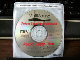 multimedia audio taste test cd-rom - £11.74 GBP
