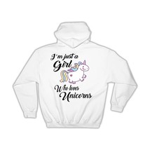 Funny Unicorn : Gift Hoodie For Best Friend Girl Rainbow Wall Poster Trends Fash - £28.76 GBP