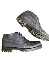 Maxs Leather Alligator Boots Blue - £58.16 GBP