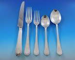 Bead Round by Carrs Sterling Silver Flatware Set Dinner Service 40 pcs E... - $4,702.50