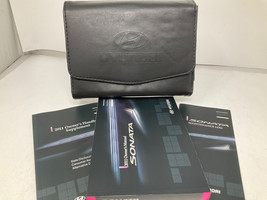 2011 Hyundai Sonata Owners Manual Set with Case OEM F04B41010 - £14.17 GBP