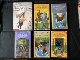 Chronicles of Narnia Lot of 6 C.S. Lewis Collier Scholastic Books 1970s 1990s - £7.90 GBP