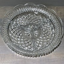 Anchor Hocking Wexford Divided Relish Glass Dish - £8.67 GBP