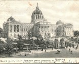 Vtg Postcard 1907 New State Capitol Harrisburg PA Undiv. - Wilbur &amp; Co Pub - £5.37 GBP