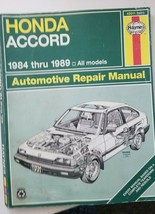 1984 - 1989 Haynes Honda Accord  All Models Automotive Repair Manual - $30.00
