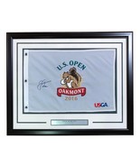 Jack Nicklaus Signé Encadré 2016 US Ouvert Golf Drapeau 1962 Inscrit Bas... - £1,149.98 GBP