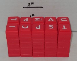 Parker Brothers 2008 Scrabble Upwords Board Game Replacement Letter Tile... - $5.12