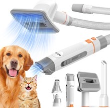 Afloia Pet Grooming Vacuum Attachments, Dog Hair Vacuum 5 in - £63.93 GBP