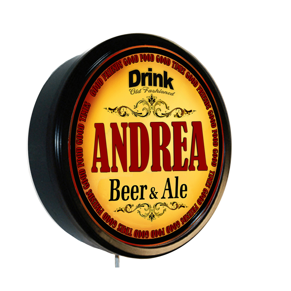 ANDREA BEER AND ALE CERVEZA LIGHTED WALL SIGN - $59.99