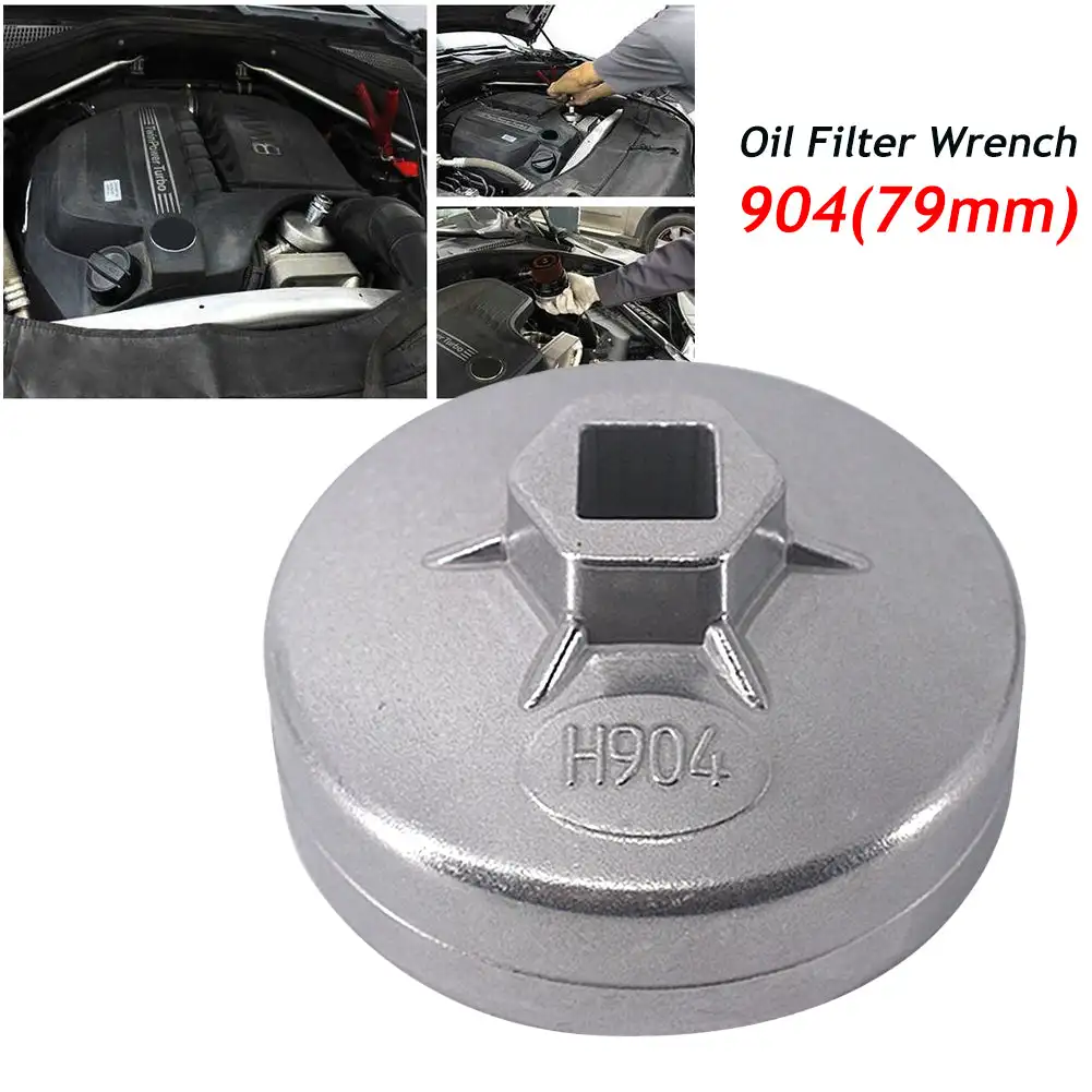Replacement for Kia Honda Ford 79mm 15 Flutes Aluminum Oil Filter Wrench Auto - $15.86