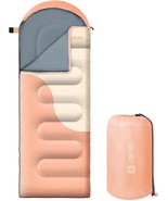 Sleeping Bags For Adults&amp;Kids,Lightweight Waterproof Warm Weather Sleeping - $41.98