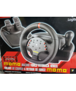 Rare! Logitech MOMO Racing Force Feedback Wheel- factory sealed box! Bra... - $3,513.83 MXN