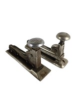 Set of 2 Vintage Antique Metal Staplers, Ace Fastener, EH Hotchkiss Mode... - £24.47 GBP